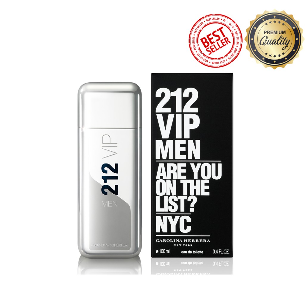 212 VlP MEN SILVER CAROLINA HEERRAA100ML