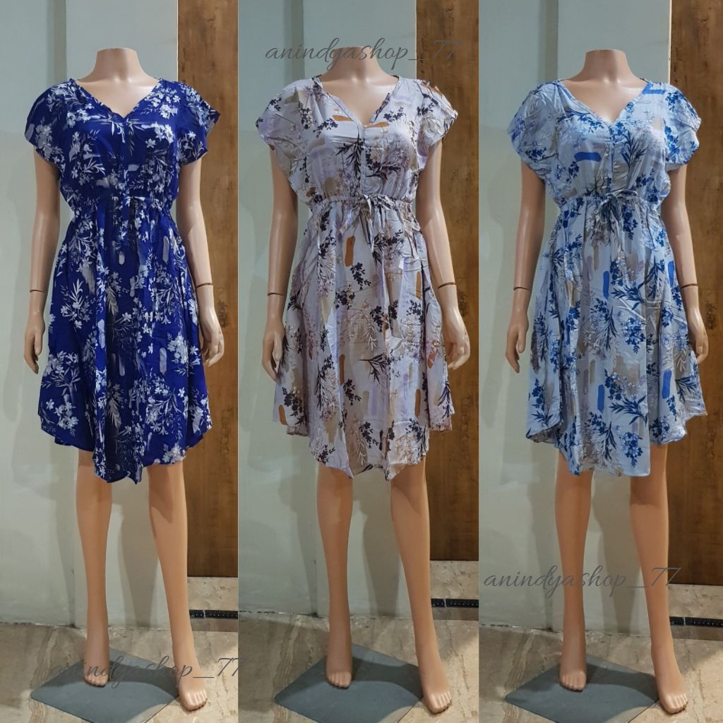 DASTER BALI DRESS IZABEL/MOZA MANO PENDEK
