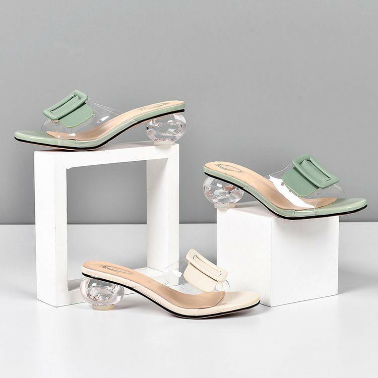 TOKODISNA - HEELS HAK KACA BULAT ALEUMDAUN  Rp 170.000.