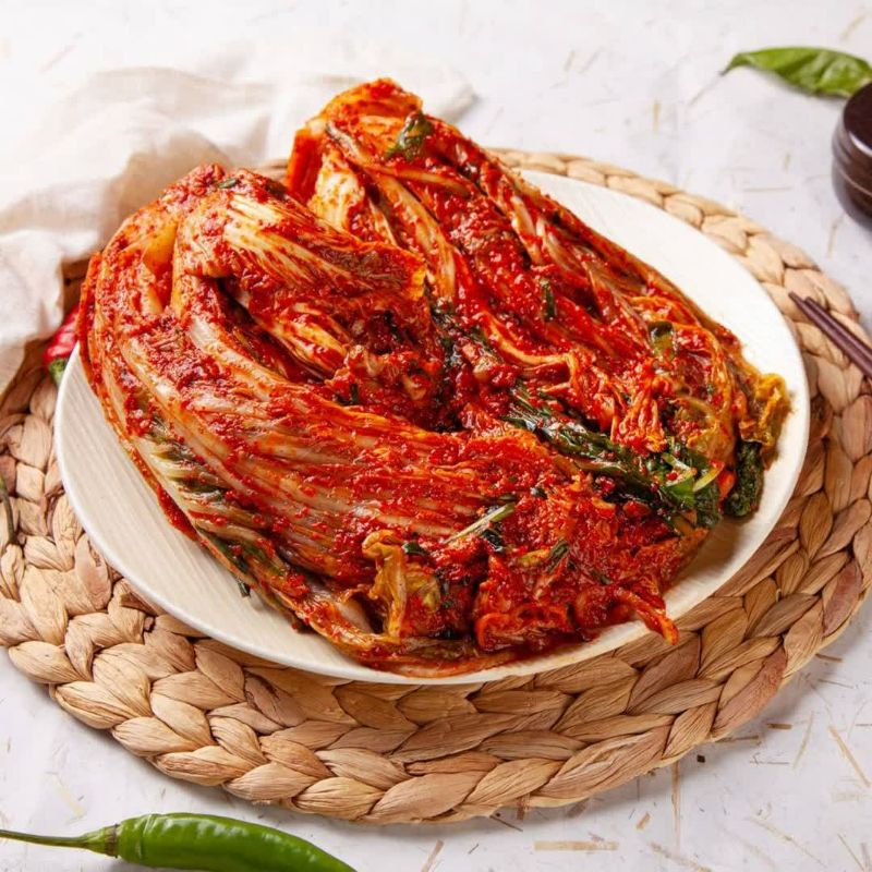 500g Fresh Kimchi Bonggol Utuh Poggi Kimchi Halal Kimjang Kimchi Baechi Kimchi Sawi Makanan Korea Korean Food Kfood