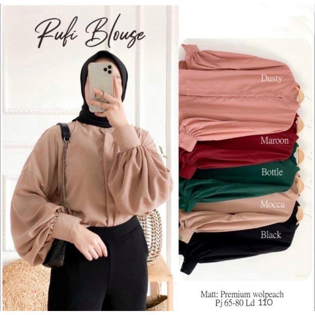 RUFI BLOUSE LENGAN BALON