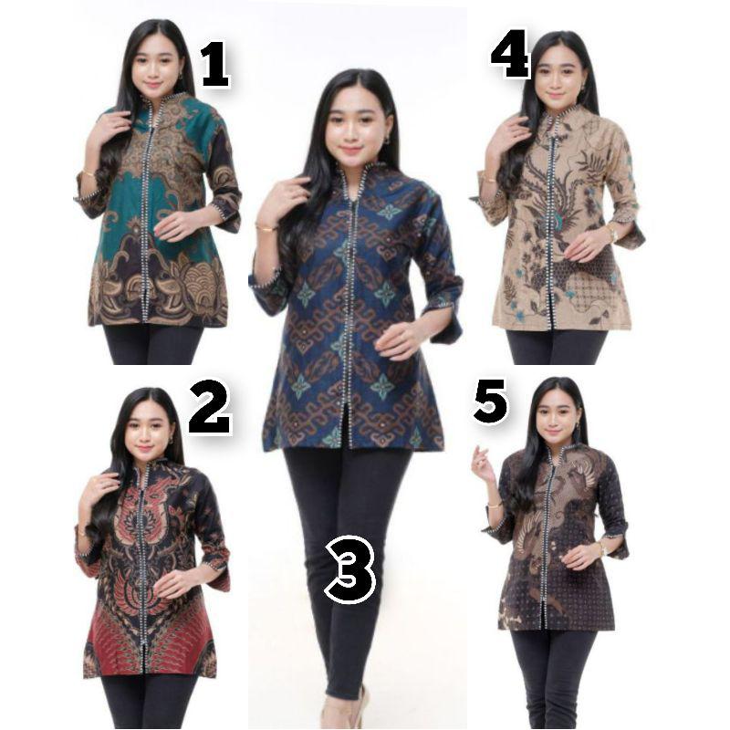 BLUES BATIK WANITA MODERN