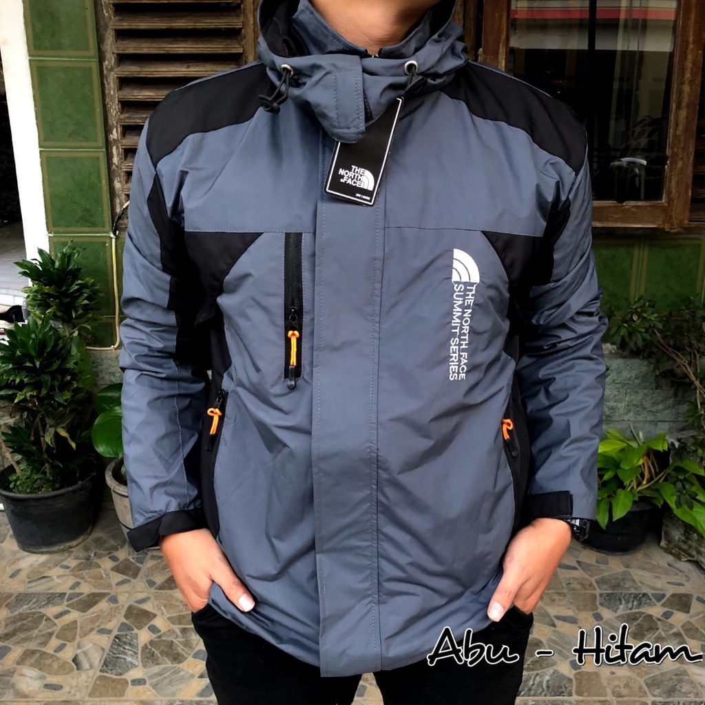 PRADIPTASHOP.ID JAKET OUTDOOR ABU VERSION JAKET GUNUNG SUMMIT SERIES WATERPROOF JAKET PARKA OUTDOOR