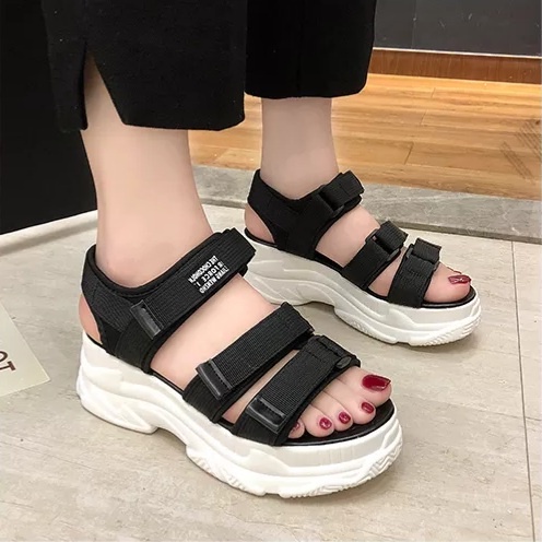 [COD] Sandal Tali Gunung Wanita Korea Sendal Gunung Wanita Gladiator 01