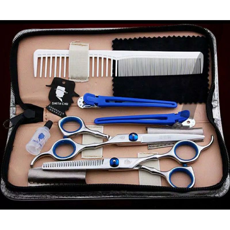Set Gunting Barbershop Pangkas Rambut Smith Chu