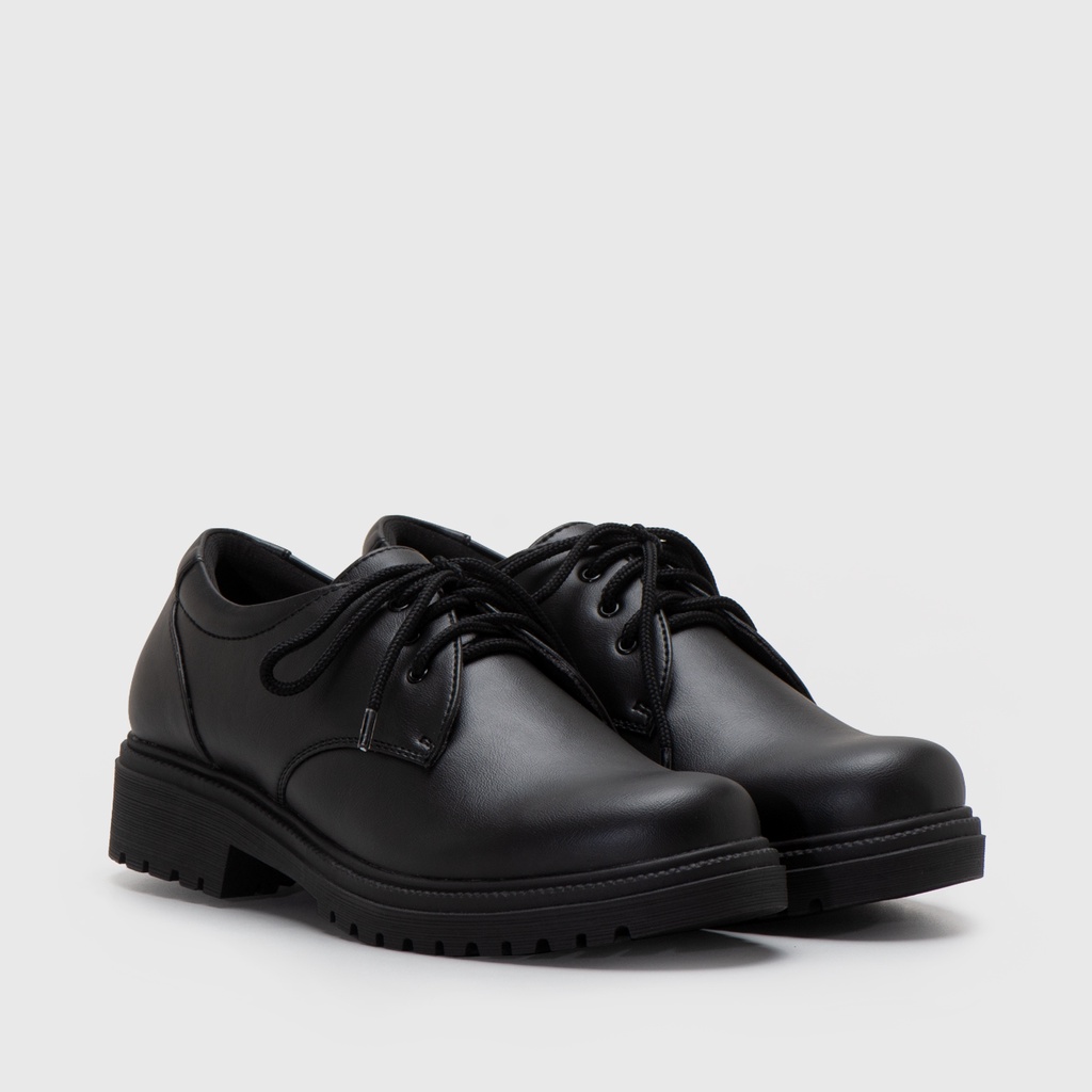 Adorableprojects - Vailey Oxford Matte Black - Sepatu Wanita