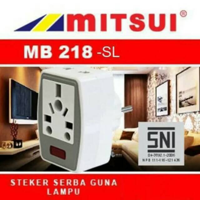 Steker Serbaguna Mitsui T Serbaguna Mitsui