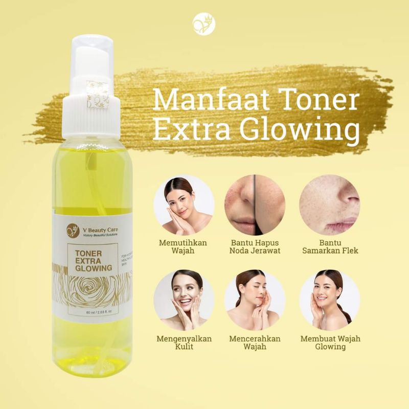 TONER EXTRA GLOWING / TONER LEMON EXTRACT / VBC / V BEAUTY CARE