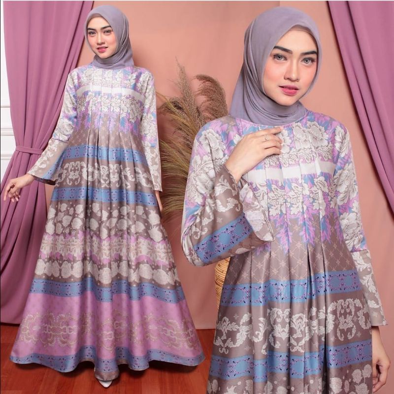 MALIKA Mode//GAMIS DIOR SILK REMPEL//GAMIS DIOR SILK PREMIUM//GAMIS DIOR SILK TERBARU ELEGAN