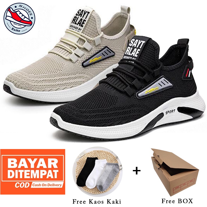 Exito Sepatu Sneakers Pria fahion " 005 " running