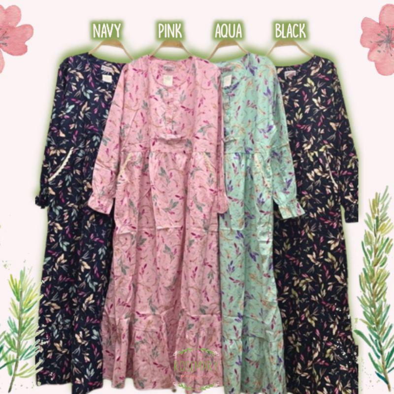 Daster Lengan Panjang Floral