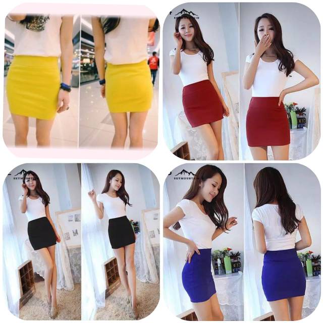 ROK MINI SKIRT SPAN SCUBA POLOS