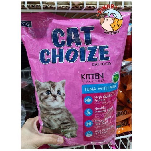 Cat Choize Kitten 1KG /Makanan Anak Kucing/Cat Food Dry Pelet Pakan