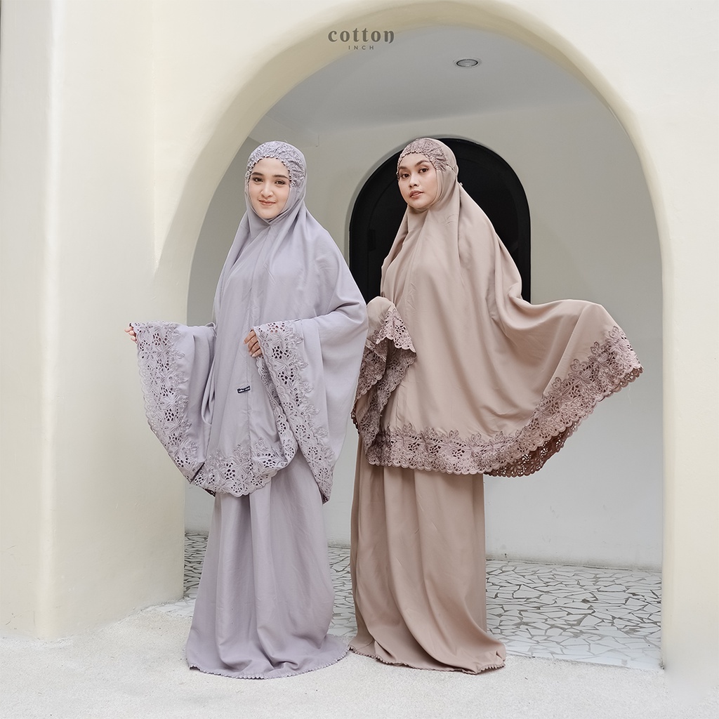 Cotton Inch - Attaya Mukena Khadijah Premium Cool Color