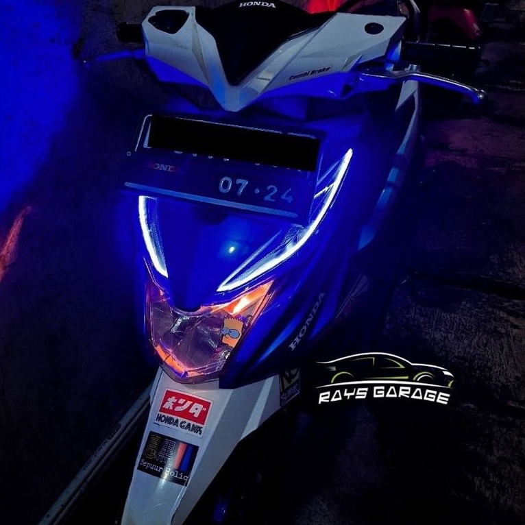 COD LED ALIS HONDA BEAT 30CM WARNA UNGU STOK TERBATAS KUALITAS BAGUS