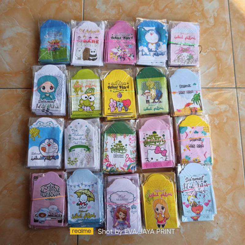 ISI 10 AMPLOP HVS TIDAK GLOSSY | OBRAL AMPLOP LEBARAN