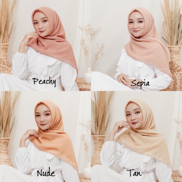 Bella Square New “warna part 2" || hijab segiempat