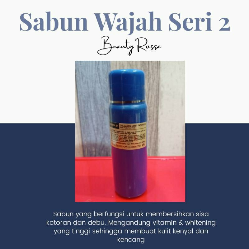 SABUN LUXURY LIGHTENING BEAUTY ROSSA FACIAL WASH LUXURY BRIGHTENING FOAM SABUN WAJAH BEAUTY ROSSA