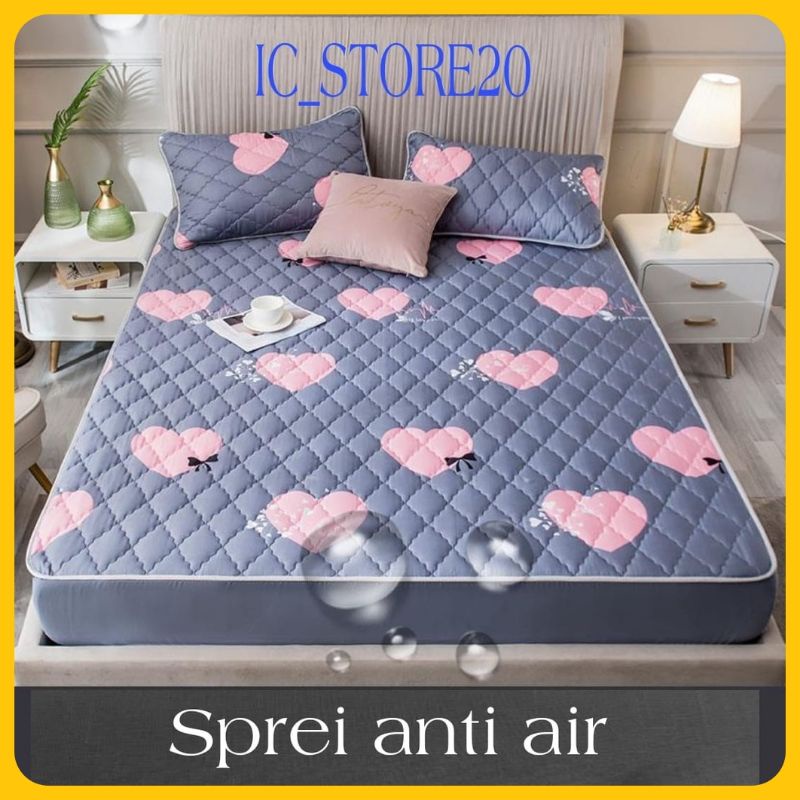 Sprei Waterproof / Sprei Protector bermotif / Sprei anti air ukuran 180x200CM dan 160x200CM