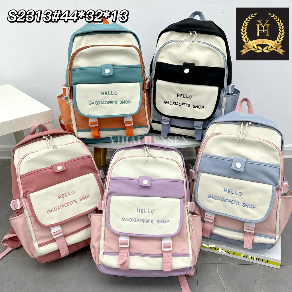 [Y&H] Tas Ransel Wanita Korea Fashion Backpack Wanita Tas Sekolah Anak Perempuan Tas Anak - YH219