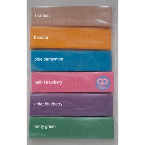 mercolade rainbow compound / coklat warna marcolade  (170 gr)