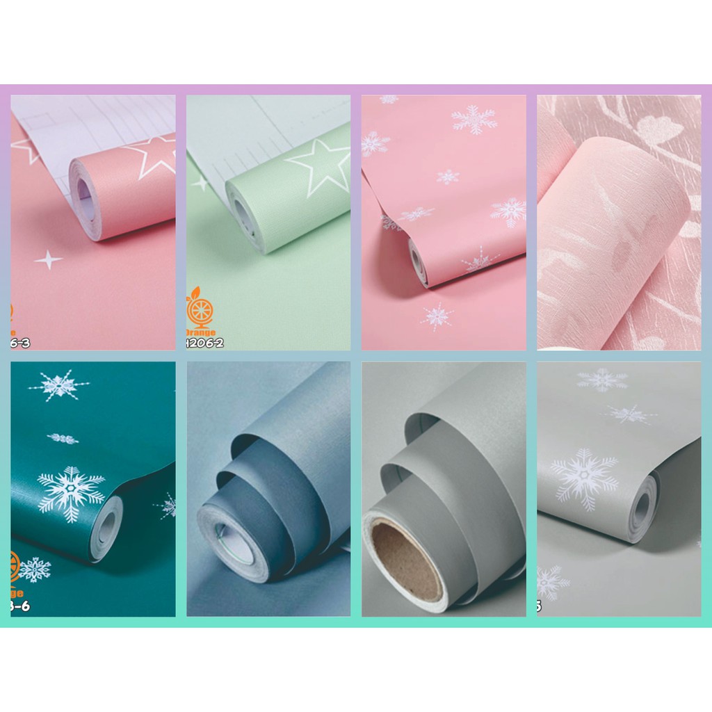 Wallpaper Stiker Motif Cloud Wallpaper Dinding Kamar Tidur Aesthetic Wall Stiker Dinding 3D