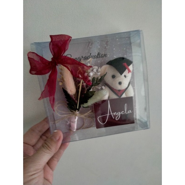 GRADUATION GIFT KADO BONEKA WISUDA KADO ULANG TAHUN KADO PACAR