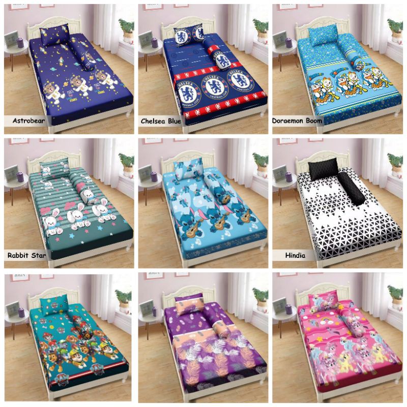 SPREI LADY ROSE 120 X 200 / SPREI 120X200 SINGLE LADY ROSE