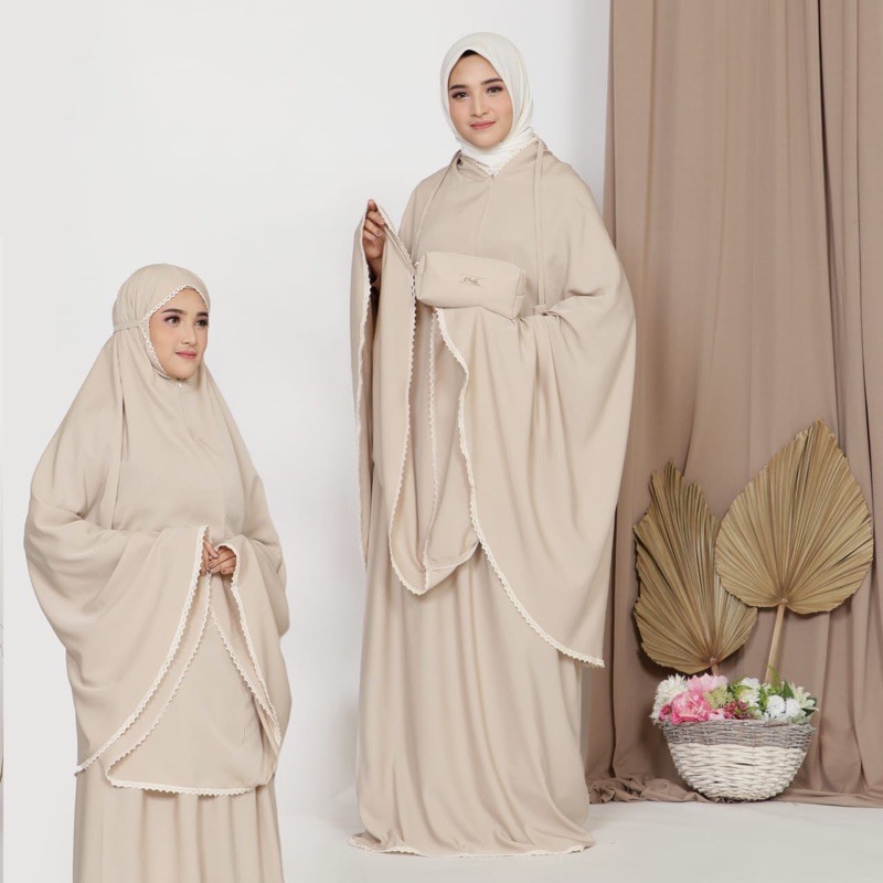 Mukena Traveling 2 in 1 Ponco