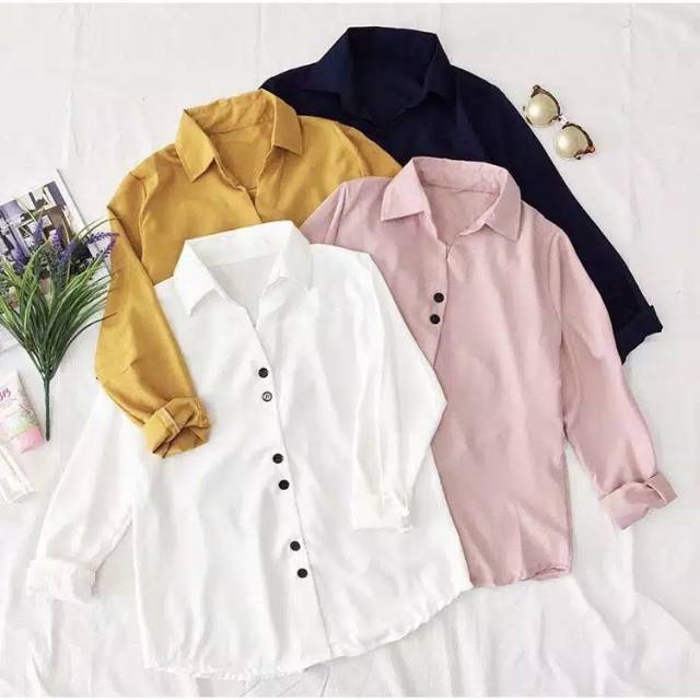 As - V Carol Tshirt / Kemeja Carol (Bahan Tebal)