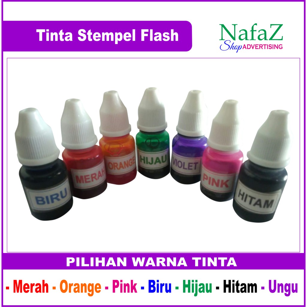 Tinta Stempel Warna / Flash