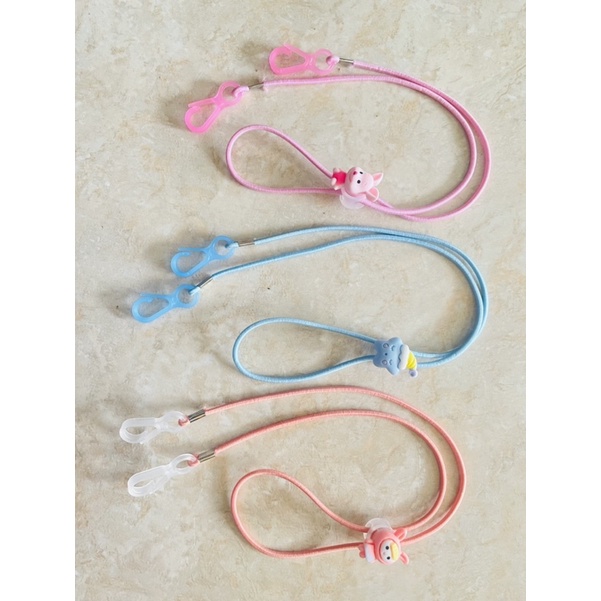Strap Masker 2in1 Konektor Headloop Tali Masker Kalung Masker Aksesoris Masker (Kode : 15)