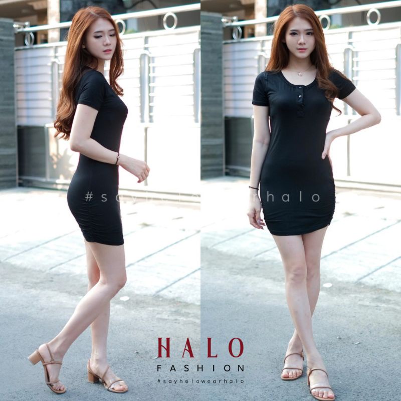 [Halo Fashion] Yovela Bodycon Dress Sexy Dress Korean Fashion