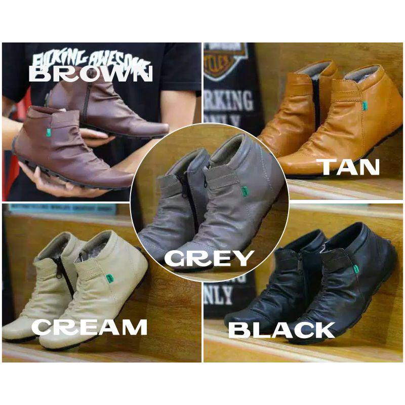 SEPATU KICKERS KULIT PANTOFEL PDH / PDL
