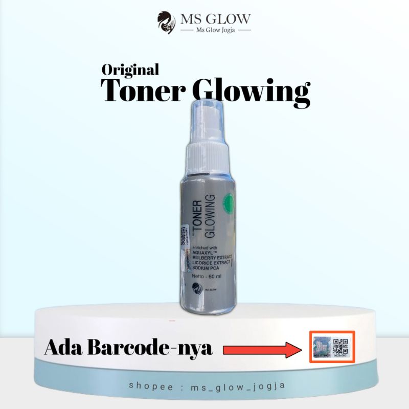 Toner Ms Glow Glowing Toner Wajah Glowing