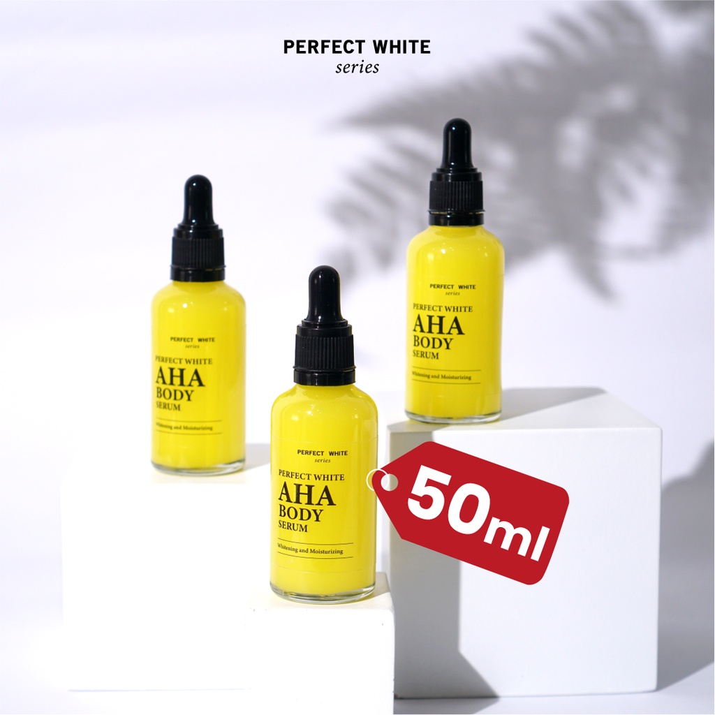 Perfect White AHA Body Serum 50ML Whitening & Moisturizing