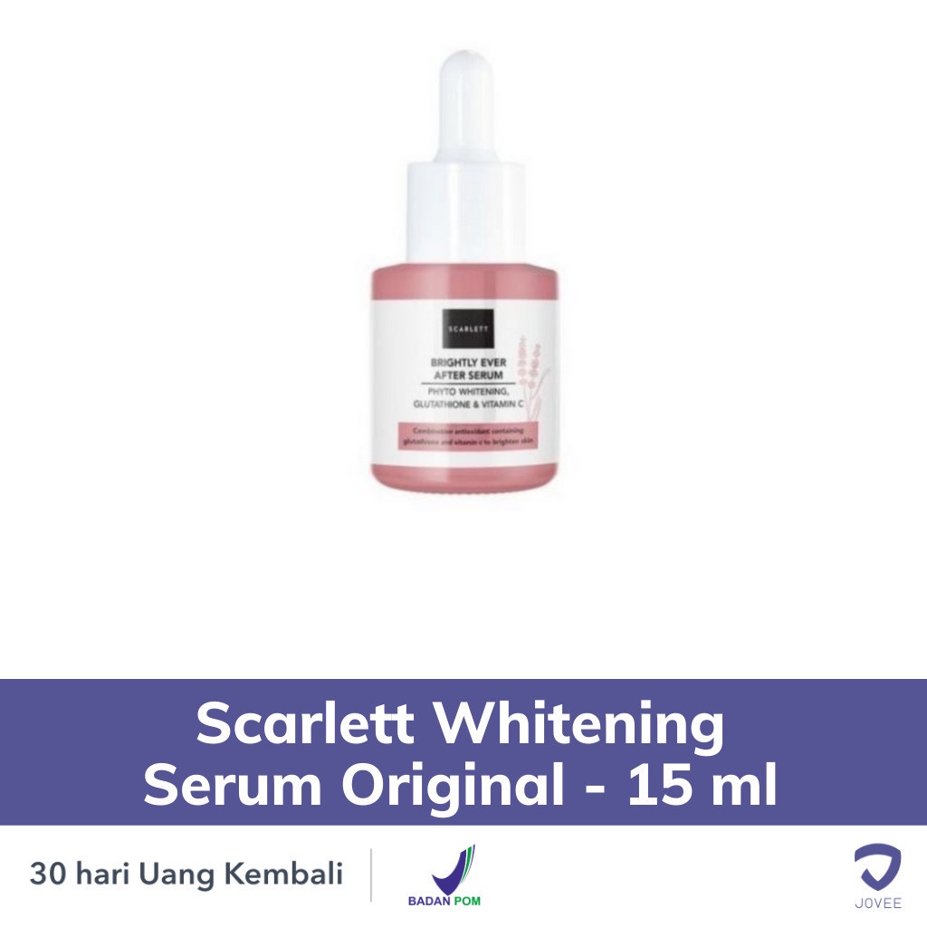 Scarlett Whitening Serum Original - 15 ml - Brightly Serum - JOVEE