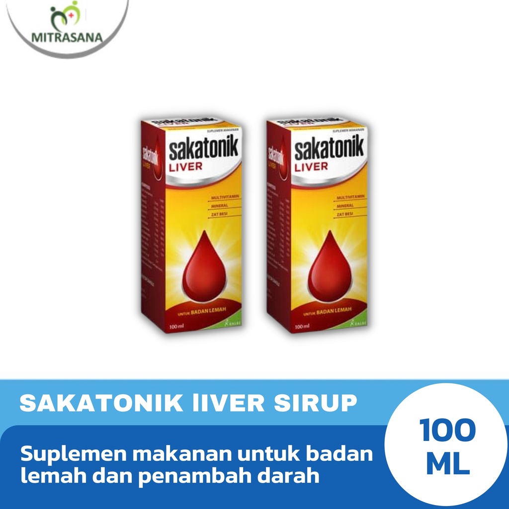 SAKATONIK LIVER 100 ML - OBAT ANEMIA