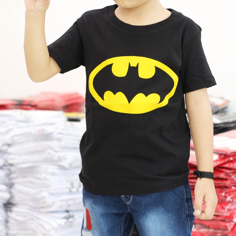 [COD] Baju Kaos KARTUN Baju Anak gambar TERBARU WARNA HITAM KEKINIAN termurah Lucu Terlaris
