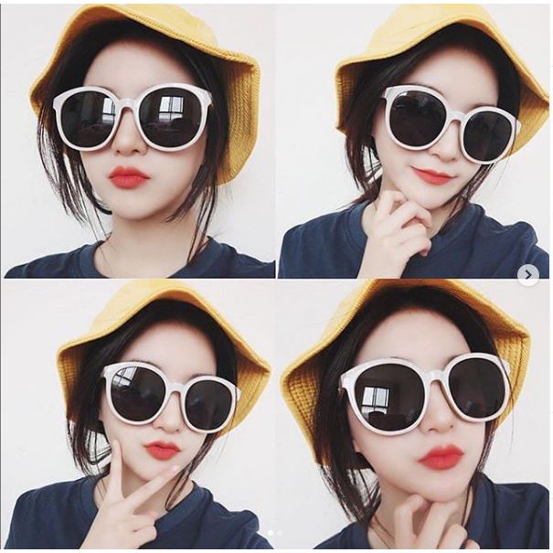 TOMSTORE.ID R178 Kacamata Korea Fashion Versi Baru Kacamata Retro Bingkai Putaran Kata Murah Import
