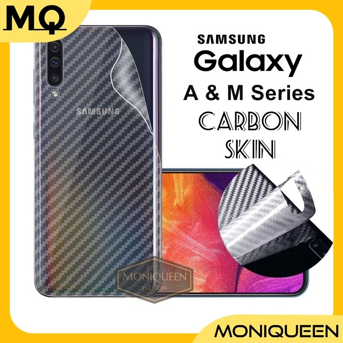 GARSKIN CARBON STICKER BACK SKIN Samsung A11 M11 A21S A10S A20S A30S A50S A70S A01 J2 J5 J7 PRIME