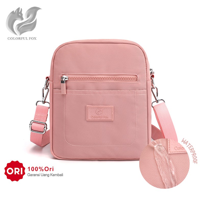 COLORFUL FOX 0437 Tas Selempang Wanita Sling Bag Wanita Tas Ransel Wanita