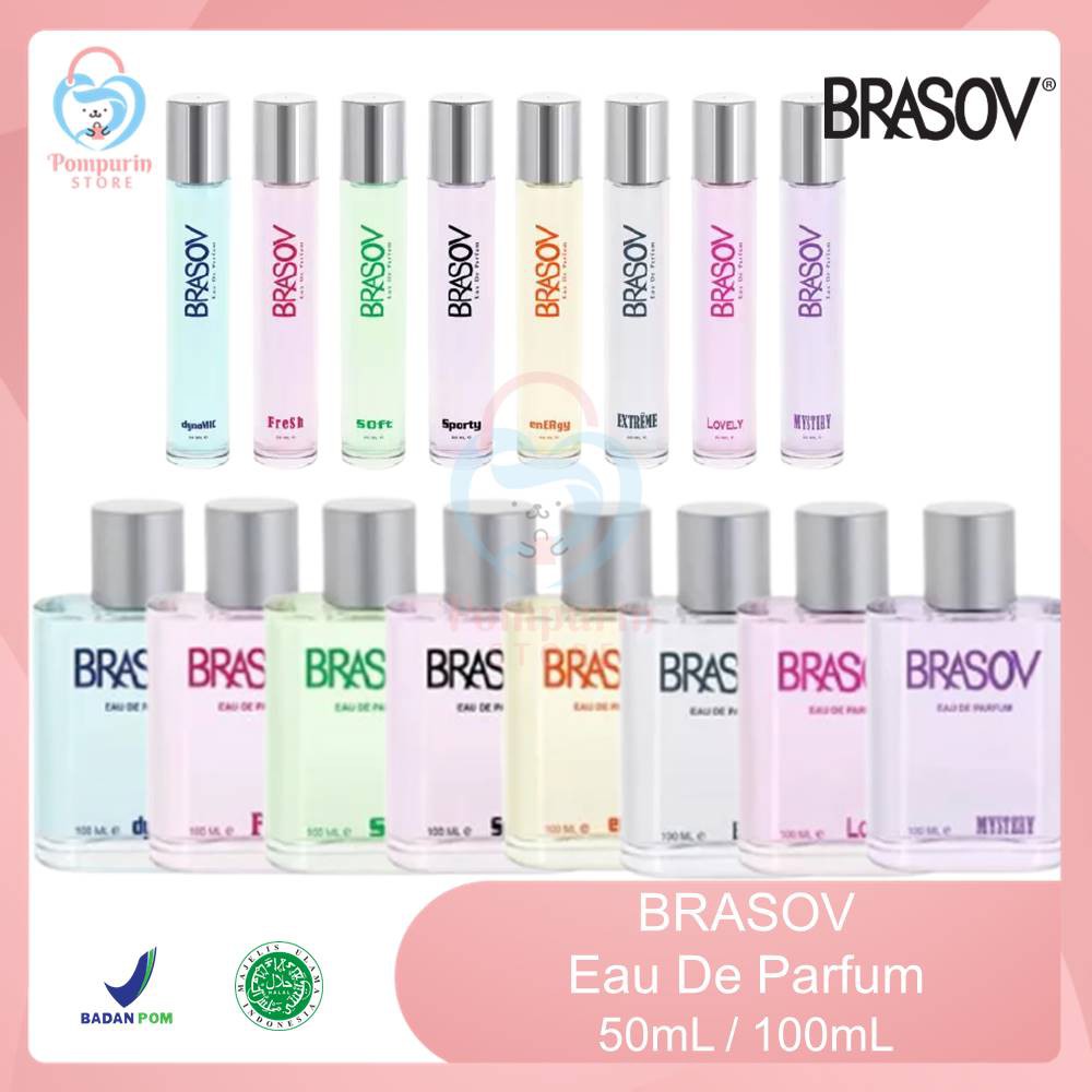 Brasov Eau De Parfum 100ml Halal Original BPOM