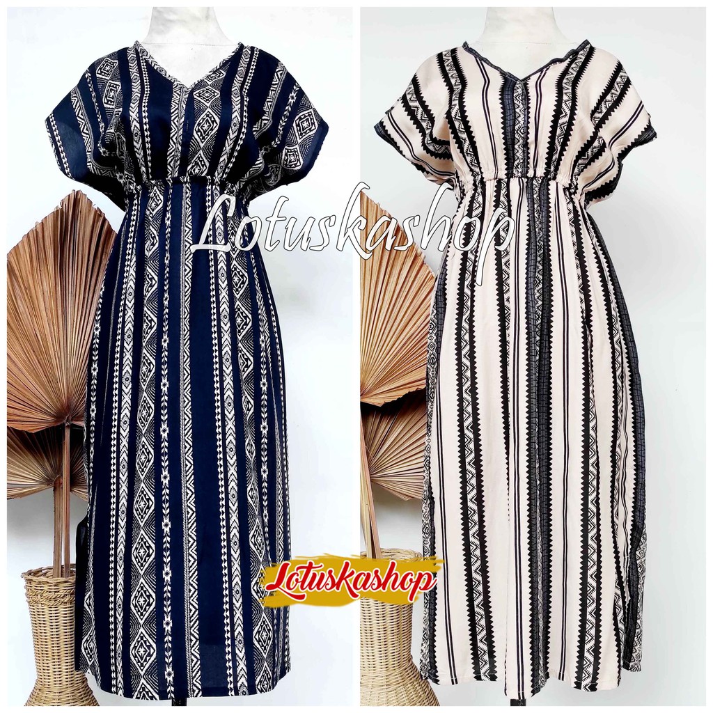Dress Manohara Etnik Bali Panjang