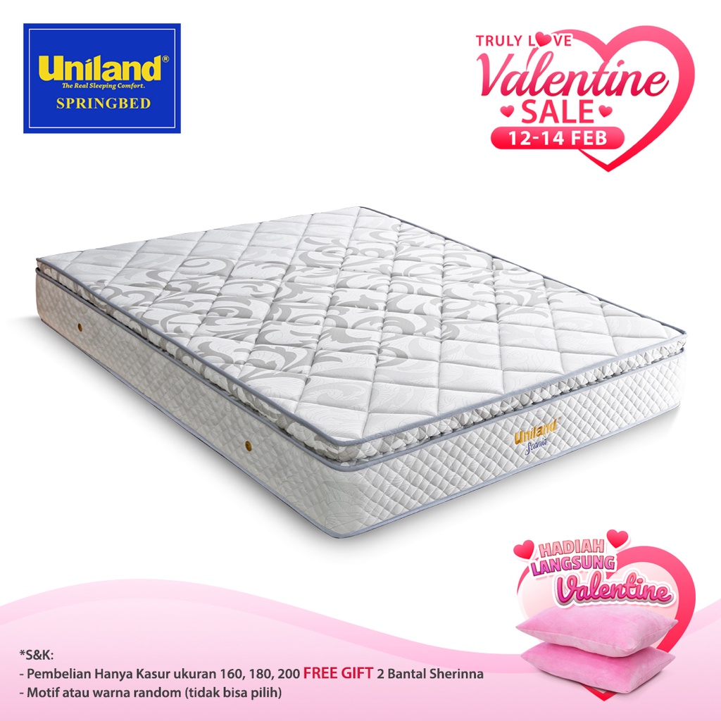 Uniland Springbed Scania Pillowtop - Hanya Kasur Spring Bed