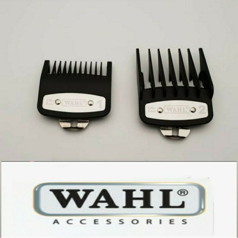 Sepatu Clipper Wahl Ukuran No 1 dan 2 / (3mm) dan (6mm) Plat Besi