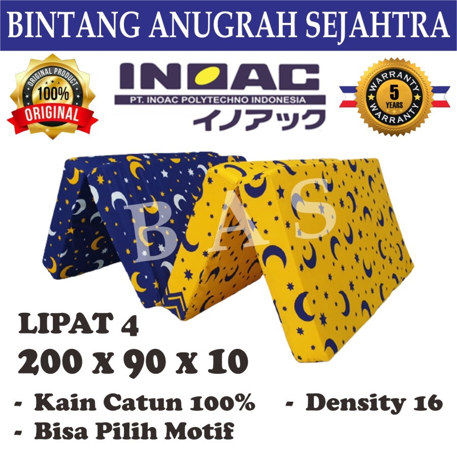 Kasur Busa Lipat / Matras Lipat INOAC Bergaransi