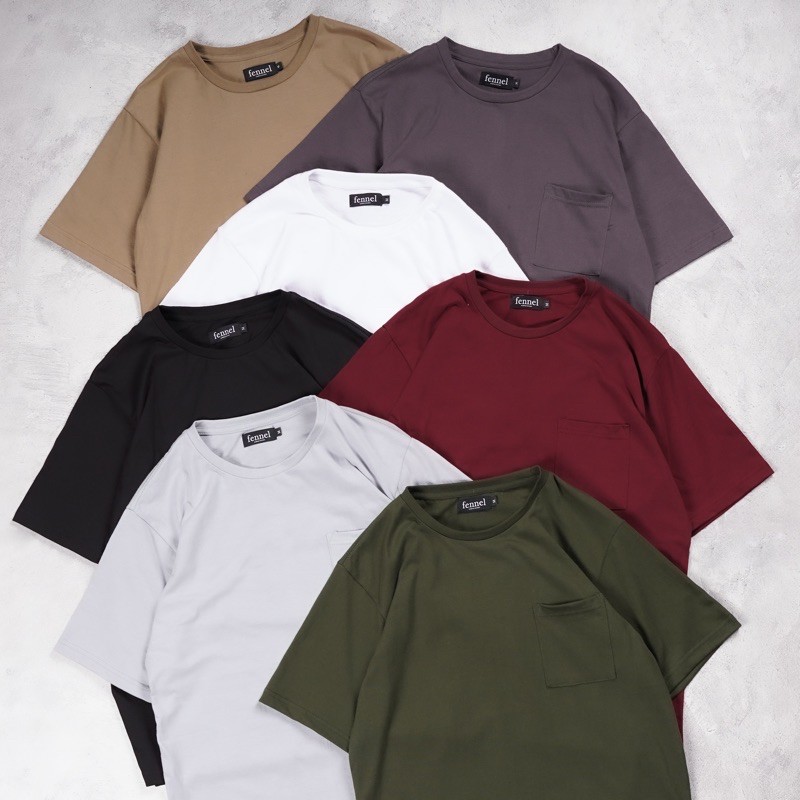 [OVERSIZE] Kaos Polos OverSized korea saku cotton 20s