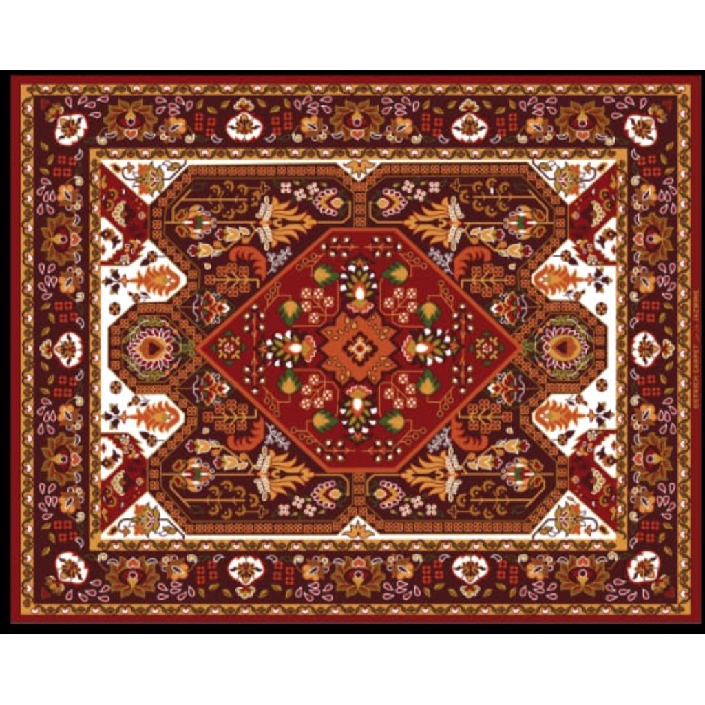 Karpet Turki Ostrich Jazmine 190x240cm Sisa Ekspor Dubai Permadani Turkey Turky Kualitas Export