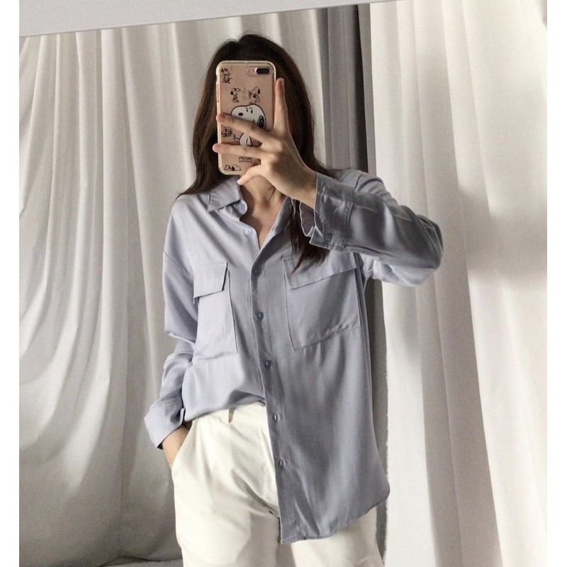 Sohee Pocket Longshirt